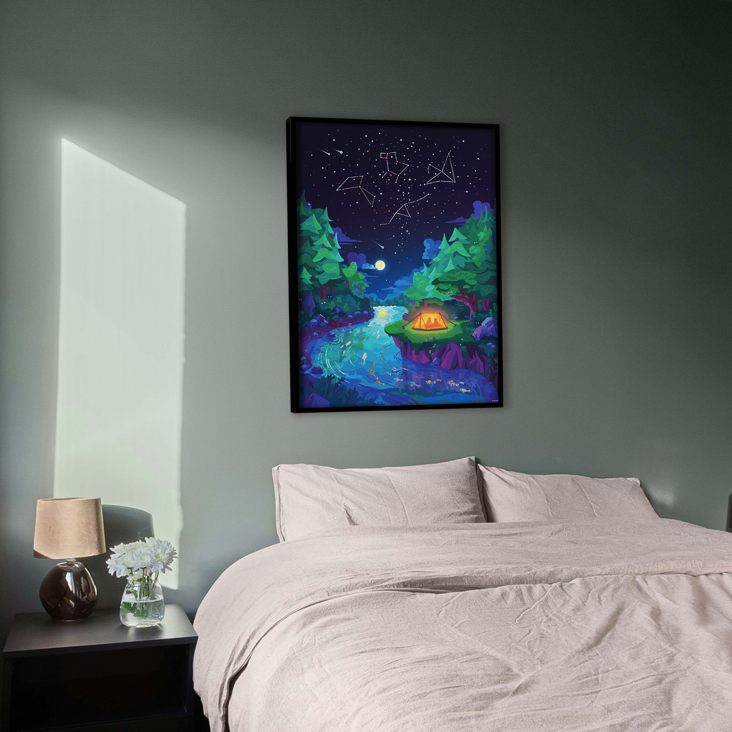 Starry Night Poster (Shiny Edition)